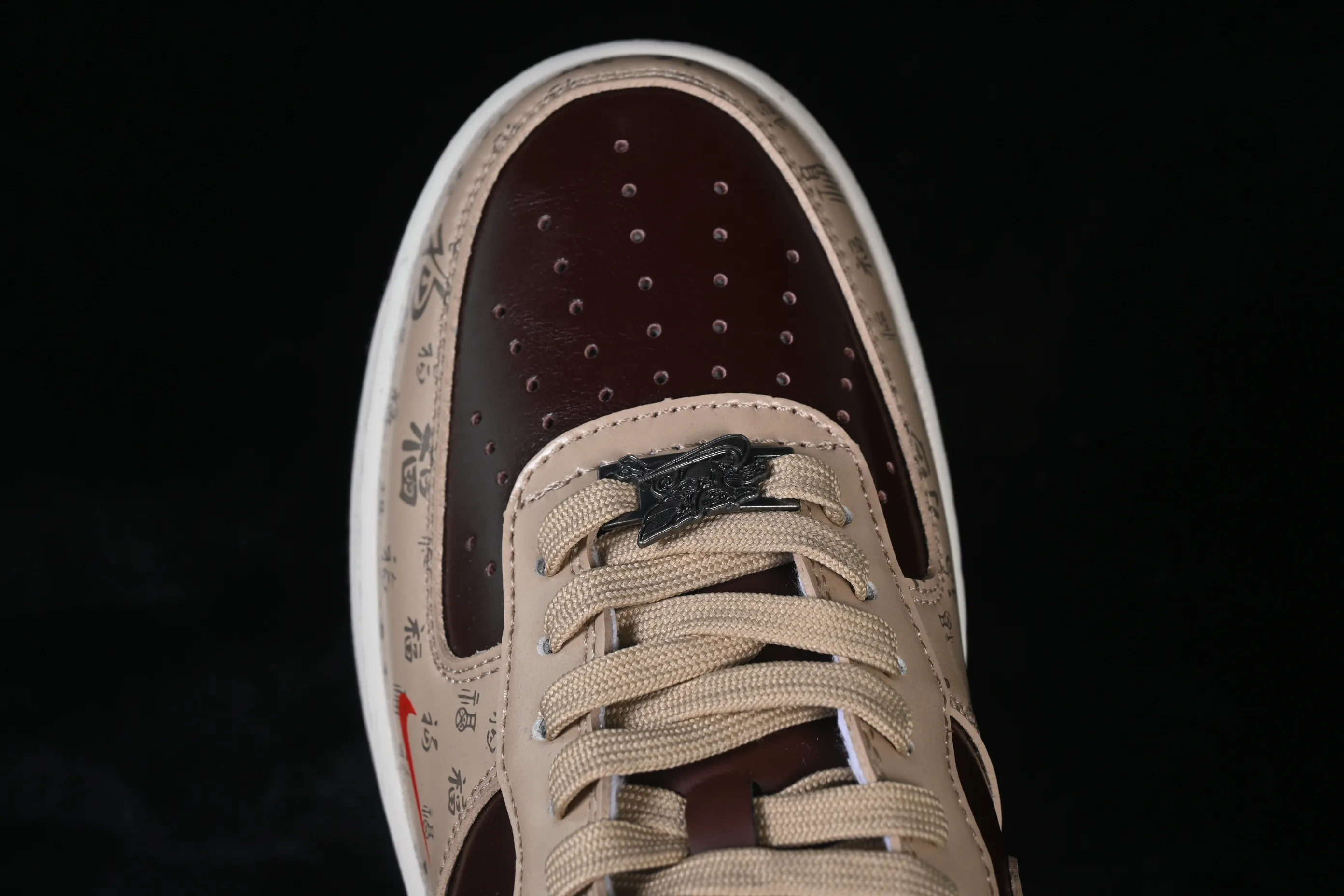 All Categories Nk Air Force 1 Air Force Series Nk Air Force 1 Low Air Force Low Nike Air Force 1'07 Low Year of the Horse Limited Edition Fuyun Apricot Brown Air Force One Low-top Casual Shoes NH0601-501